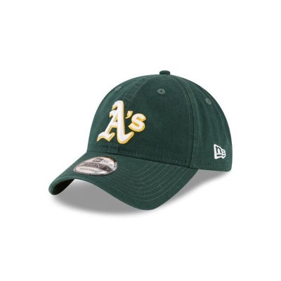 Oakland Athletics Gorra | New Era MLB Core Classic Road 9twenty Adjustable Cap Mexico - Verdes